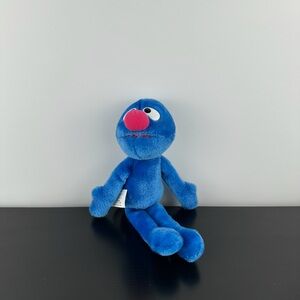 Applause Jim Henson 1995 Grover Muppet 11” Blue Sesame Street Plush Stuffed Doll